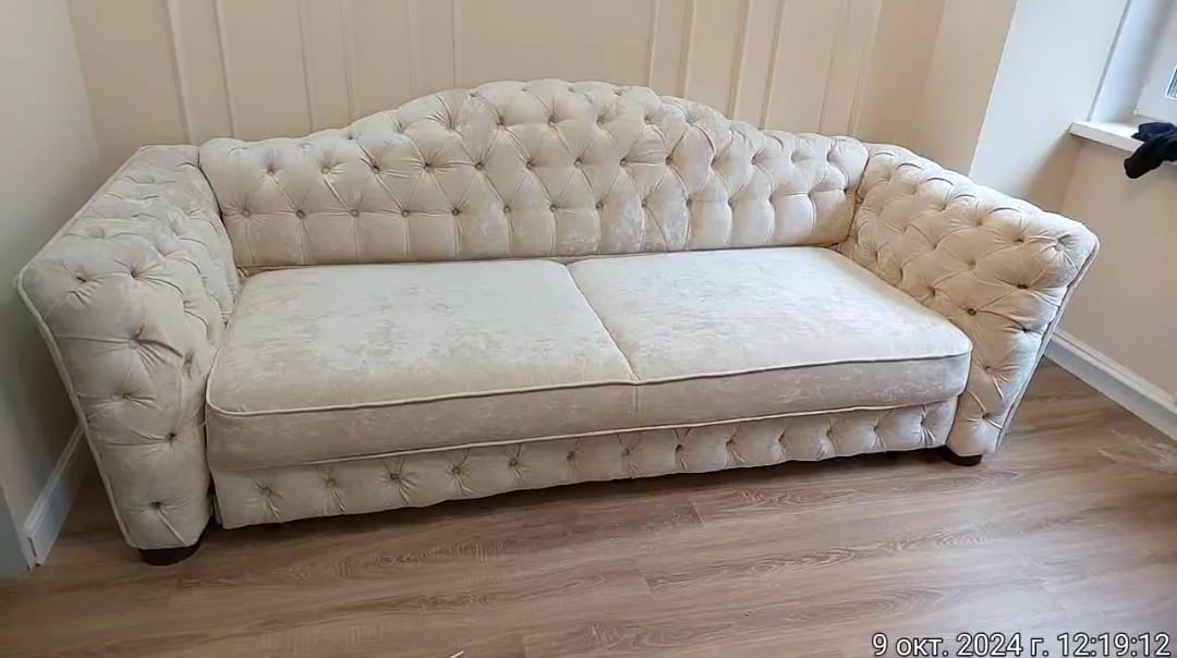 Замена обивки дивана на дому. Гвардейск